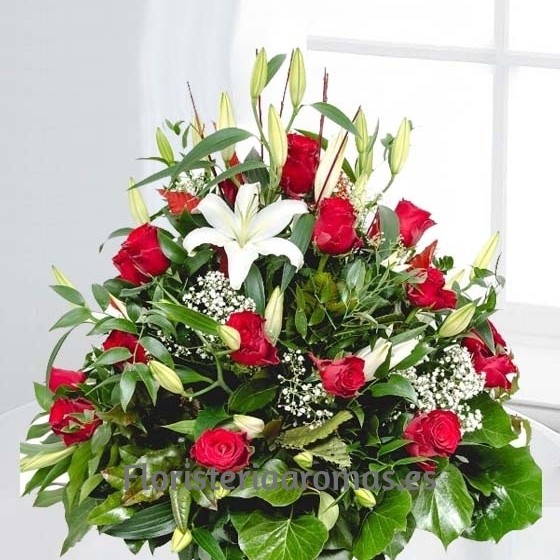 Centro de Rosas y Lilium